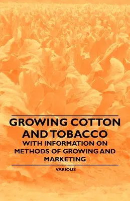 Coltivare il cotone e il tabacco - Con informazioni sui metodi di coltivazione e commercializzazione - Growing Cotton and Tobacco - With Information on Methods of Growing and Marketing