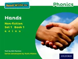 Leggere scrivere Inc. Fonetica: Set verde 1 Saggistica 1 Mani - Read Write Inc. Phonics: Green Set 1 Non-fiction 1 Hands