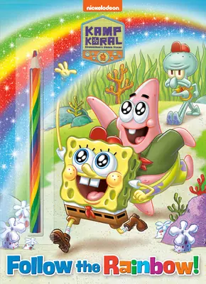 Segui l'arcobaleno! (Kamp Koral: Gli anni di Spongebob): Libro di attività con matita multicolore - Follow the Rainbow! (Kamp Koral: Spongebob's Under Years): Activity Book with Multi-Colored Pencil