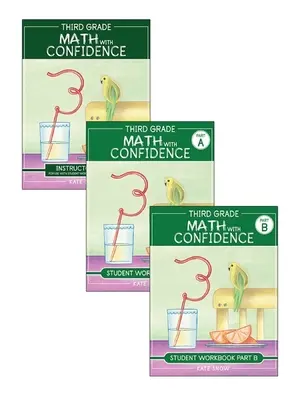 Pacchetto completo di matematica di terza elementare con fiducia - Third Grade Math with Confidence Complete Bundle