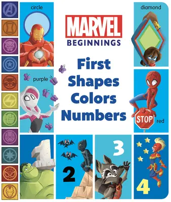 Permulaan Marvel: Bentuk, Warna, Angka Pertama - Marvel Beginnings: First Shapes, Colors, Numbers