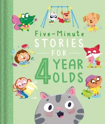 Storie in cinque minuti per bambini di 4 anni: Con 7 storie, 1 per ogni giorno della settimana - Five-Minute Stories for 4 Year Olds: With 7 Stories, 1 for Every Day of the Week