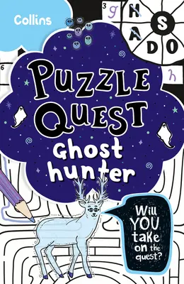 Cacciatore di fantasmi: Risolvi più di 100 enigmi in questa storia d'avventura per bambini dai 7 anni in su - Ghost Hunter: Solve More Than 100 Puzzles in This Adventure Story for Kids Aged 7+