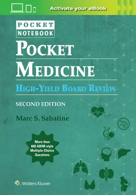 Medicina tascabile: ripasso ad alto rendimento per la commissione - Pocket Medicine High Yield Board Review