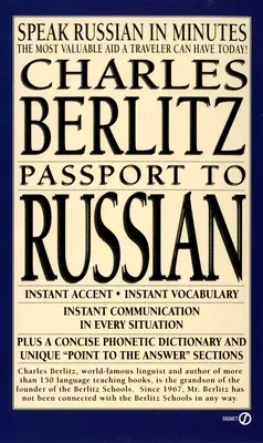 Passaporto per il russo: Parlare il russo in pochi minuti - Passport to Russian: Speak Russian in Minutes