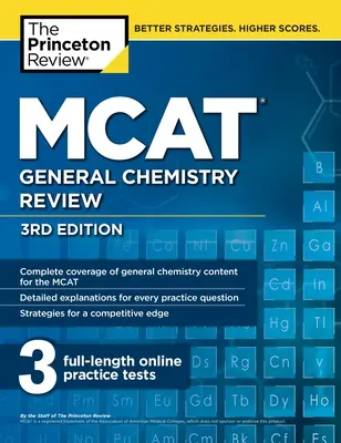 Ripasso di chimica generale MCAT, 3a edizione - MCAT General Chemistry Review, 3rd Edition