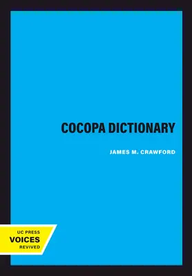 Dizionario Cocopa: Volume 114 - Cocopa Dictionary: Volume 114
