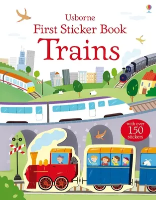 Primo libro di adesivi Treni - First Sticker Book Trains