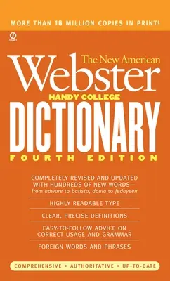 Il Nuovo dizionario universitario americano Webster: Quarta edizione - The New American Webster Handy College Dictionary: Fourth Edition