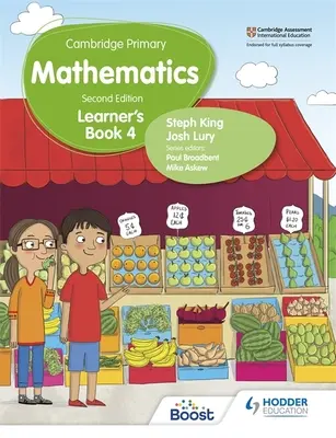 Libro per studenti di matematica primaria di Cambridge 4 Seconda edizione - Cambridge Primary Mathematics Learner's Book 4 Second Edition