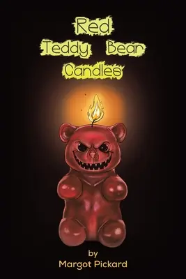Candele con orsacchiotto rosso - Red Teddy Bear Candles