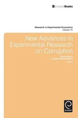 Nuovi progressi nella ricerca sperimentale sulla corruzione - New Advances in Experimental Research on Corruption
