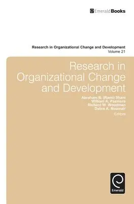 Ricerca sul cambiamento e lo sviluppo organizzativo - Research in Organizational Change and Development