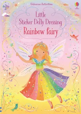 Piccola fata dell'arcobaleno che veste Dolly con gli sticker - Little Sticker Dolly Dressing Rainbow Fairy