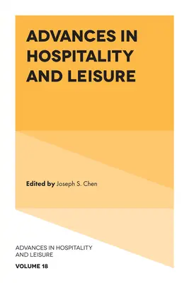 I progressi dell'ospitalità e del tempo libero - Advances in Hospitality and Leisure
