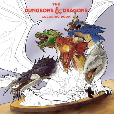 Il libro da colorare di Dungeons & Dragons: 80 avventurosi disegni al tratto - The Dungeons & Dragons Coloring Book: 80 Adventurous Line Drawings