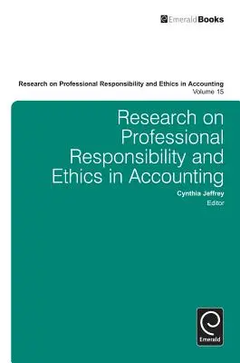 Ricerca sulla responsabilità professionale e l'etica in contabilità - Research on Professional Responsibility and Ethics in Accounting