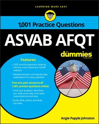 ASVAB Afqt: 1.001 domande pratiche per principianti - ASVAB Afqt: 1,001 Practice Questions for Dummies