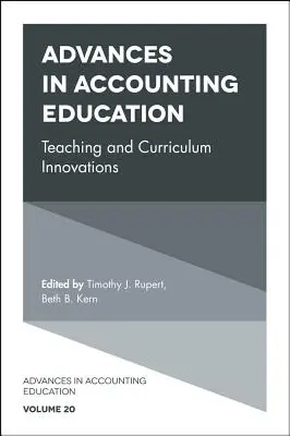 Progressi nell'educazione contabile: Innovazioni nell'insegnamento e nel curriculum - Advances in Accounting Education: Teaching and Curriculum Innovations