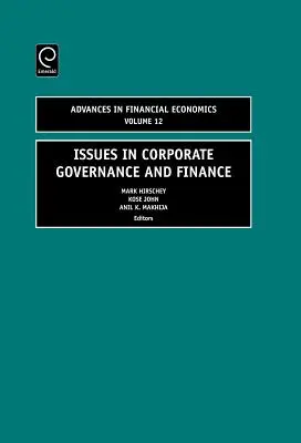 Questioni di governance e finanza aziendale - Issues in Corporate Governance and Finance