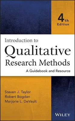 Introduzione ai metodi di ricerca qualitativa: Una guida e una risorsa - Introduction to Qualitative Research Methods: A Guidebook and Resource