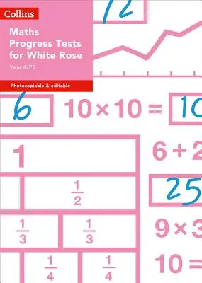 Test e valutazioni Collins - Test di avanzamento di matematica per l'anno 4/P5 per White Rose - Collins Tests & Assessment - Year 4/P5 Maths Progress Tests for White Rose