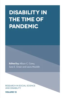 La disabilità nel tempo delle pandemie - Disability in the Time of Pandemic