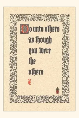 Diario d'epoca Regola d'oro - Vintage Journal Golden Rule