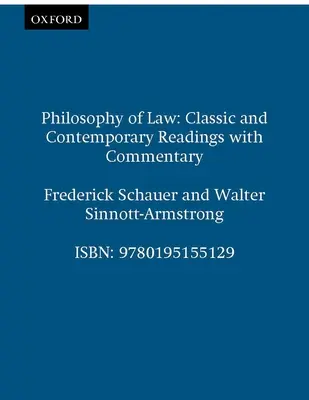 Filosofia del diritto: Letture classiche e contemporanee con commento - Philosophy of Law: Classic and Contemporary Readings with Commentary
