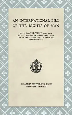 Una Carta internazionale dei diritti dell'uomo (1945) - An International Bill of the Rights of Man (1945)