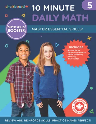 Matematica canadese giornaliera in 10 minuti Grade 5 - Canadian 10 Minute Daily Math Grade 5