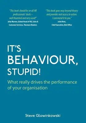 È il comportamento, stupido! Cosa guida davvero le prestazioni della vostra organizzazione - It's Behaviour, Stupid!: What Really Drives the Performance of Your Organisation