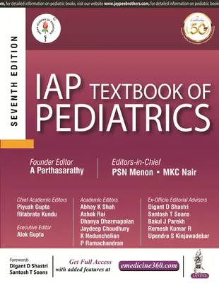 Libro di testo di pediatria dell'Iap - Iap Textbook of Pediatrics