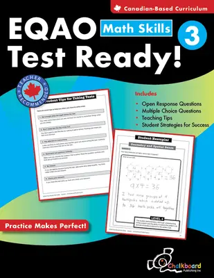 Abilità matematiche pronte per il test Eqao Grade 3 - Eqao Test Ready Math Skills Grade 3
