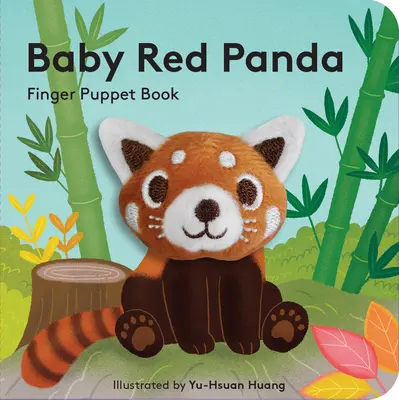Baby Panda Rosso: Libro delle marionette da dito - Baby Red Panda: Finger Puppet Book