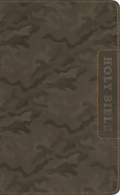 Niv, Bibbia per ragazzi, in pelle morbida, marrone mimetico, schede indicizzate per il pollice, stampa comfort - Niv, Boys' Bible, Leathersoft, Brown Camo, Thumb Indexed Tabs, Comfort Print