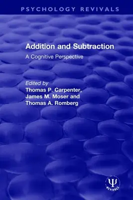 Addizione e sottrazione: Una prospettiva cognitiva - Addition and Subtraction: A Cognitive Perspective