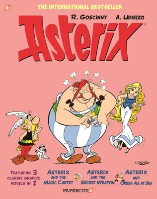 Asterix Omnibus Vol. 10: Raccolta di Asterix e il tappeto magico, Asterix e l'arma segreta e Asterix e Obelix tutti in mare - Asterix Omnibus Vol. 10: Collecting Asterix and the Magic Carpet, Asterix and the Secret Weapon, and Asterix and Obelix All at Sea