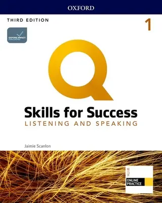Q3e 1 Libro dello studente di ascolto e conversazione e pacchetto online IQ - Q3e 1 Listening and Speaking Student Book and IQ Online Pack
