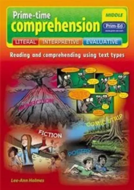 Prime-Time Comprehension Middle - Leggere e comprendere usando i tipi di testo - Prime-Time Comprehension Middle - Reading and Comprehending Using Text Types