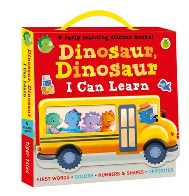 Dinosauro, Dinosauro posso imparare: Prime parole, colori, numeri e forme, opposti - Dinosaur, Dinosaur I Can Learn: First Words, Colors, Numbers and Shapes, Opposites