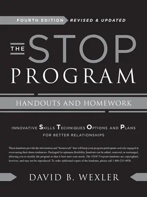 Il programma Stop: Dispense e compiti a casa - The Stop Program: Handouts and Homework