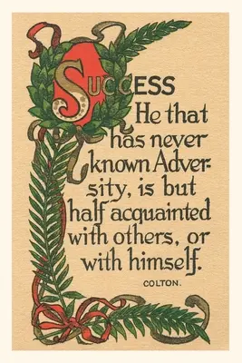Diario d'epoca Successo, Citazione di Colton - Vintage Journal Success, Colton Quote