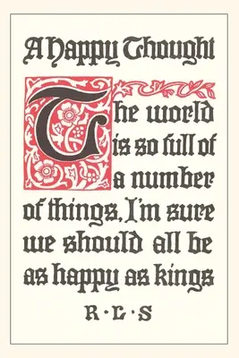 Diario d'epoca Citazione di Stevenson - Vintage Journal Stevenson Quote