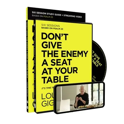 Non dare al nemico un posto a tavola Guida allo studio con DVD: È tempo di vincere la battaglia della tua mente - Don't Give the Enemy a Seat at Your Table Study Guide with DVD: It's Time to Win the Battle of Your Mind