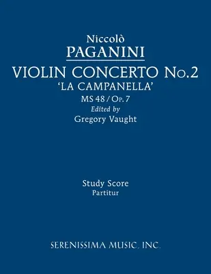 Concerto per violino n. 2, MS 48: partitura di studio - Violin Concerto No.2, MS 48: Study score
