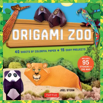 Kit Zoo Origami: Crea uno zoo completo di animali origami! Kit con libro di origami, 15 progetti, 40 carte per origami, 95 adesivi e foglietti pieghevoli - Origami Zoo Kit: Make a Complete Zoo of Origami Animals!: Kit with Origami Book, 15 Projects, 40 Origami Papers, 95 Stickers & Fold-Out