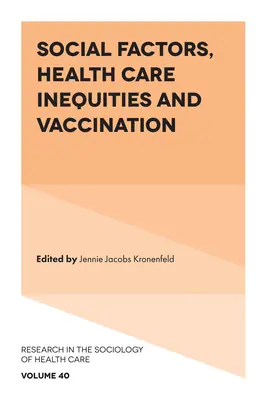 Fattori sociali, disuguaglianze nell'assistenza sanitaria e vaccinazione - Social Factors, Health Care Inequities and Vaccination