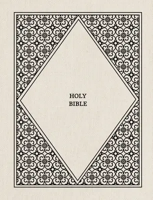 Nrsvue, Sacra Bibbia con Apocrifi, edizione diario, tela su tavola, crema, stampa comfort - Nrsvue, Holy Bible with Apocrypha, Journal Edition, Cloth Over Board, Cream, Comfort Print