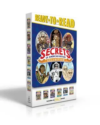 Collezione di segreti della storia americana (cofanetto): I padri fondatori erano spie; Agenti segreti! Squali! Eserciti fantasma!; Eroi che hanno rischiato tutto! - Secrets of American History Collection (Boxed Set): The Founding Fathers Were Spies!; Secret Agents! Sharks! Ghost Armies!; Heroes Who Risked Everythi
